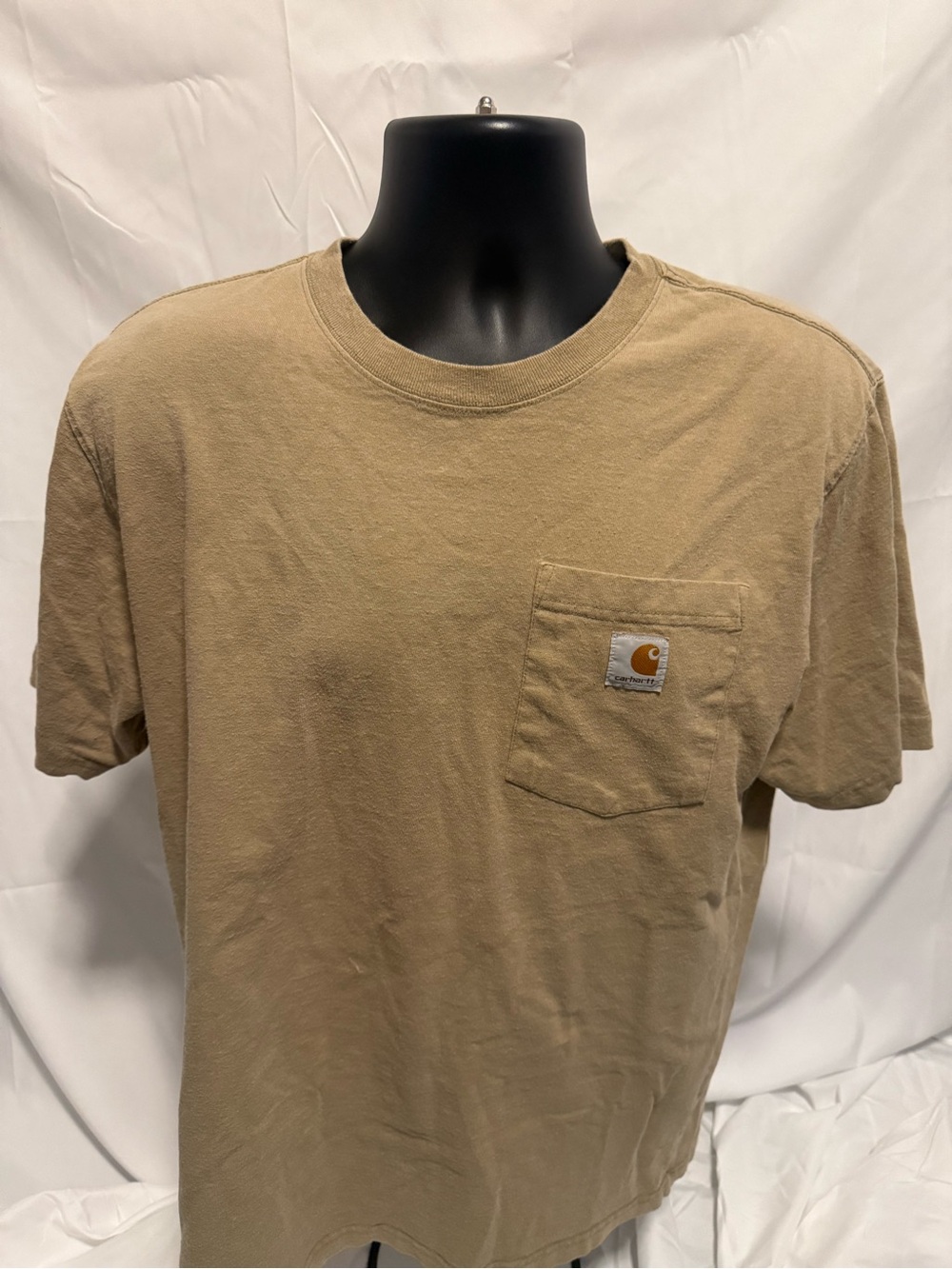 Carhartt Short-Sleeve Pocket Tee in Tan